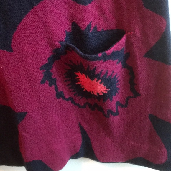 NWOT Sz S Anthropologie Poppy Pocket Tunic navy - Picture 6 of 8